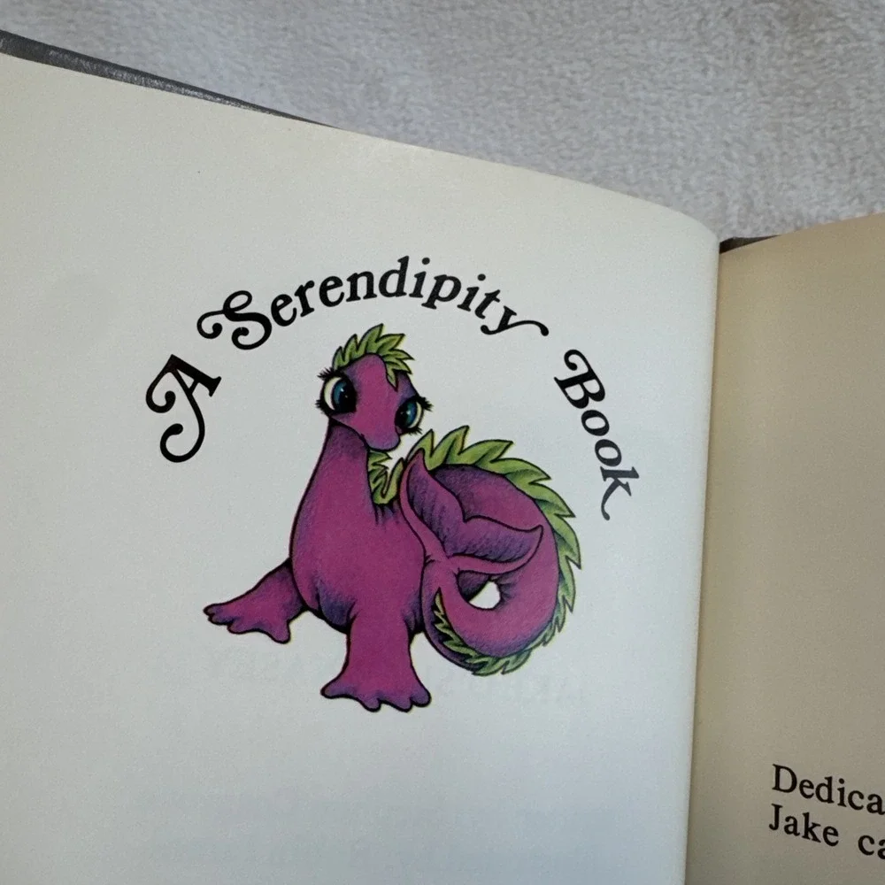 Jake O'Shawnasey Serendipity Book Stephen Cosgrove‎ Robin James Hardcover 1975